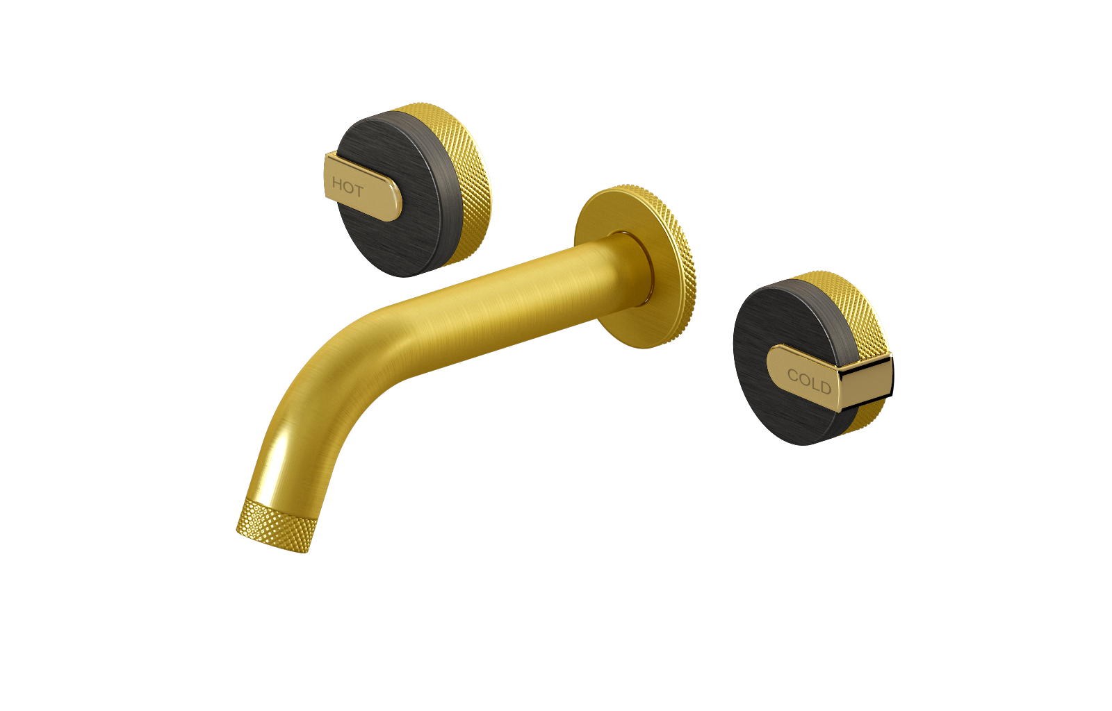 E-11530-R1BOX-L1AU-BB Смеситель для умывальника из 19,1см носикем (внешняя часть) GRAFF MOD+