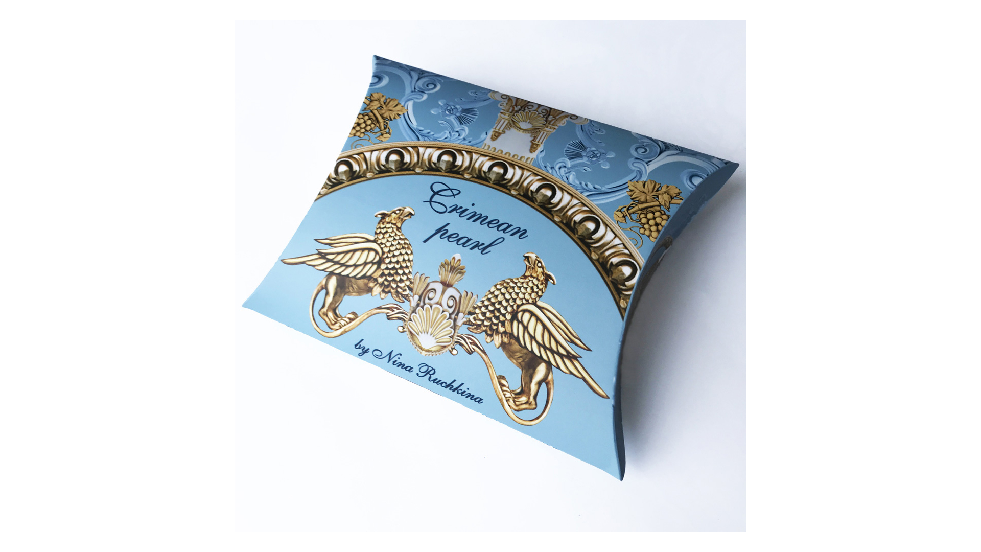 10633880 МД Нины Ручкиной Платок сувенирный "Жемчужина Крыма" 90х90см Ткань  - Вид №2