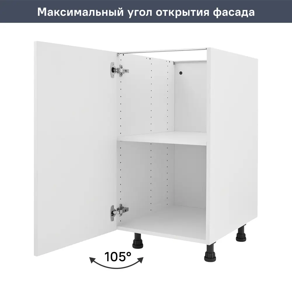 Комплект петель KONSENSA 105 градусов сталь 2 шт STLM-2054135 - Вид №4