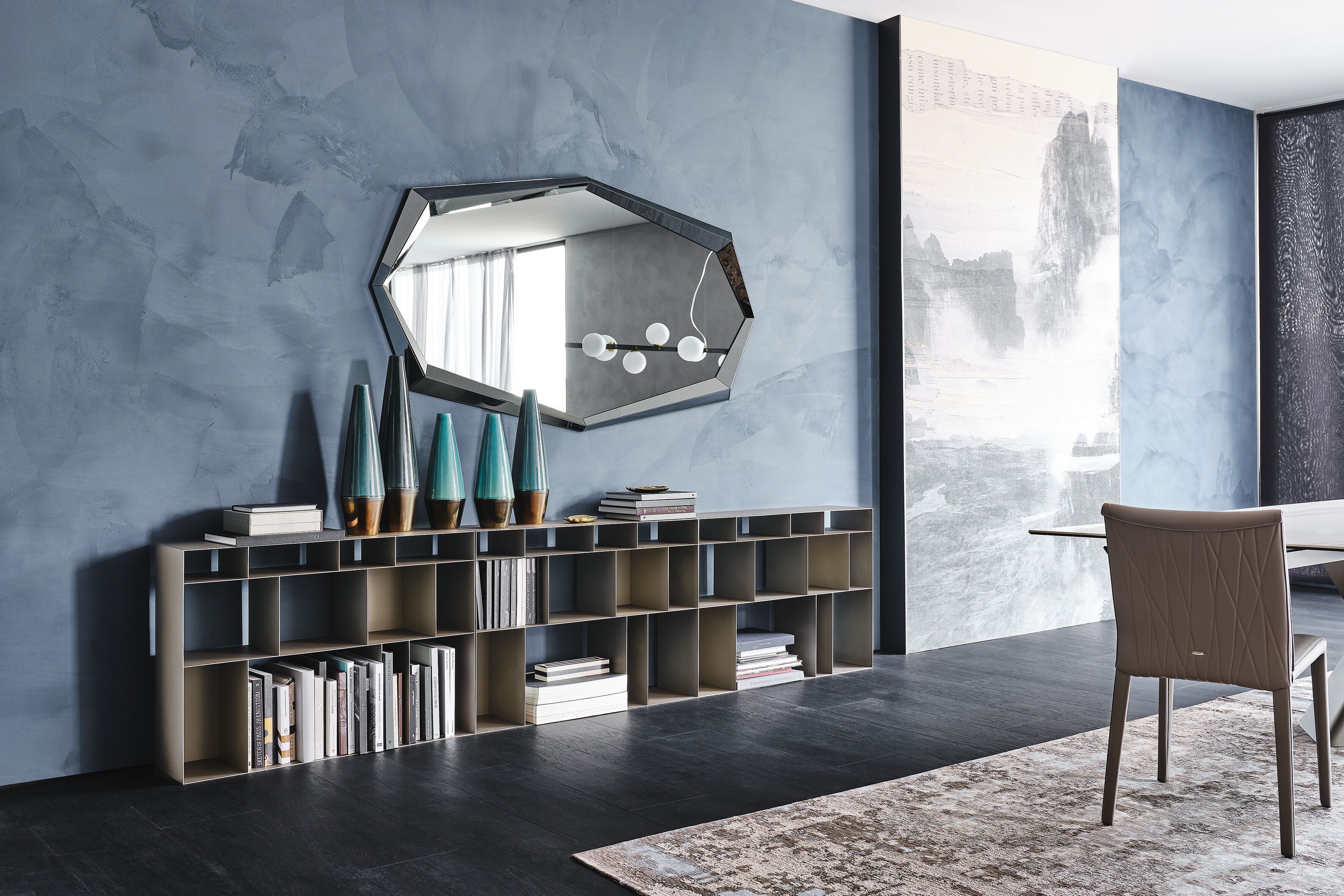 Модульный настенный книжный шкаф Cattelan italia LATITUDE ARCH-00140557 - Вид №16