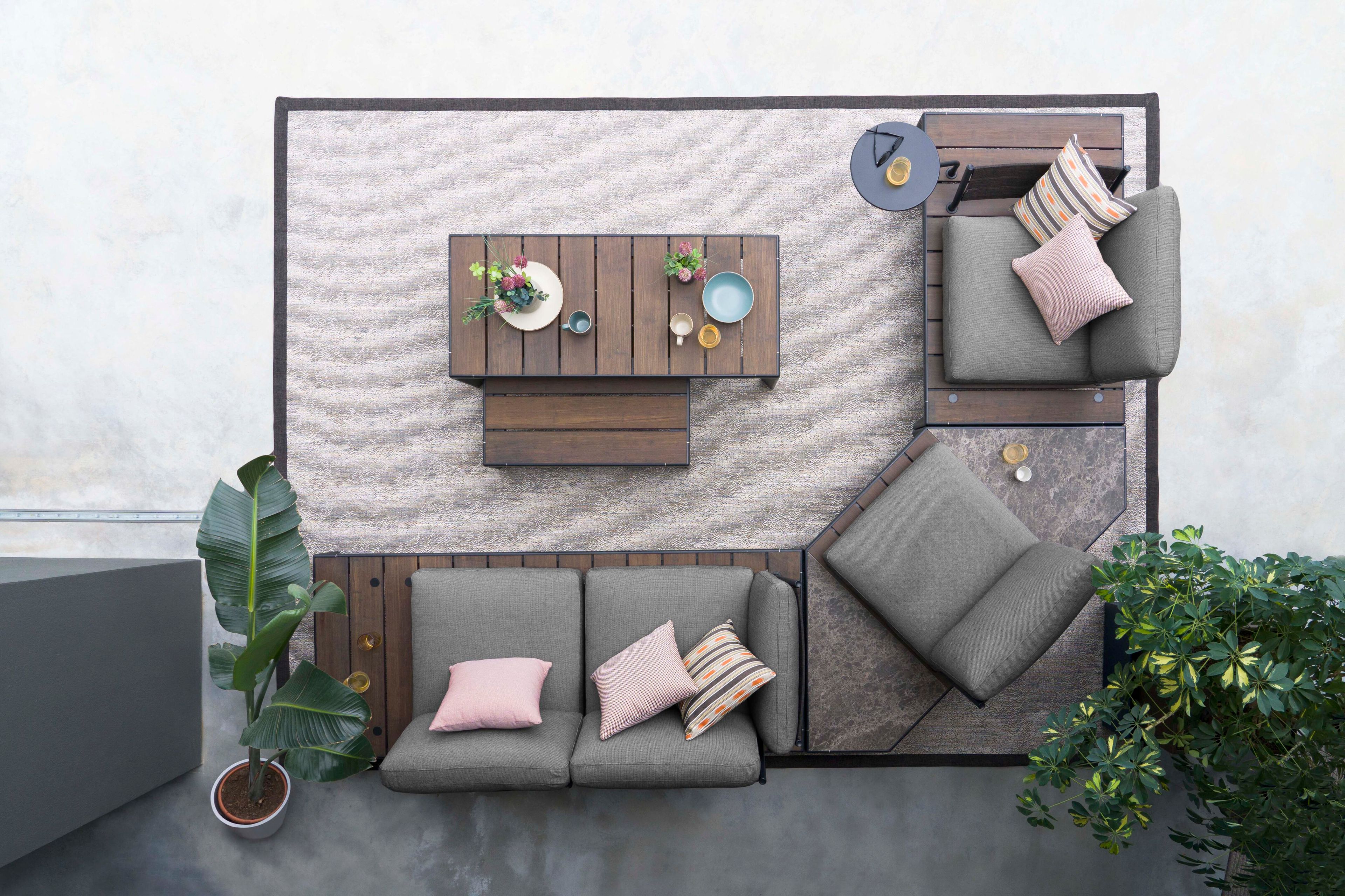 2-местный тканевый садовый диван emu Tami ARCH-00072185 - Вид №5