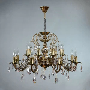 Подвесная люстра Ambiente Alicante 8888/8+8 PB Tear drop бронза AMBIENTE ДИЗАЙНЕРСКИЕ, ALICANTE 188212 Бронза