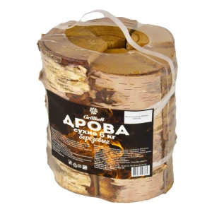 91621968 Дрова сухие берёзовые Grillkoff 6 кг STLM-0964779