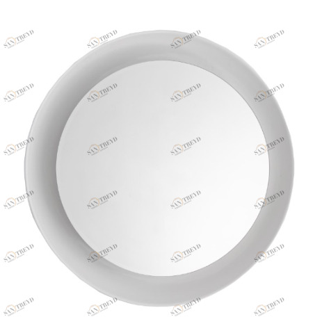 Зеркало белое большое круглое China Bone PUSHA ДИЗАЙНЕРСКИЕ 062663 Белый 