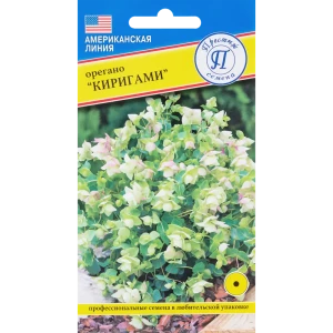 Семена Орегано декоративный круглолистный «Киригами»