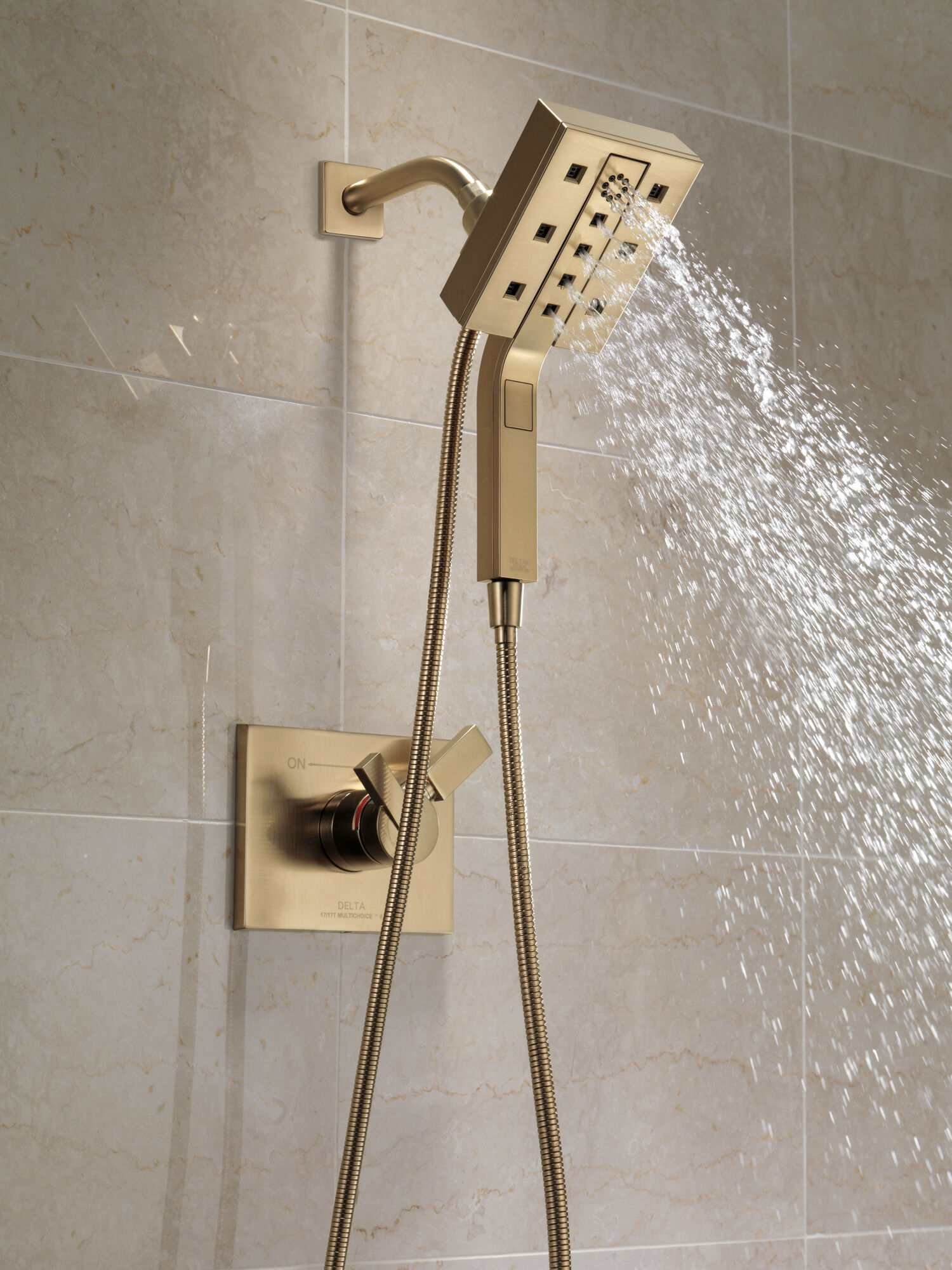T17053-CZ Облицовка только для клапана Monitor® серии 17 Delta Faucet Vero Шампанское бронза - Вид №19