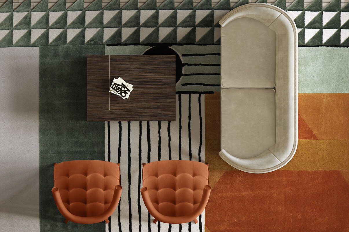 Симбаруг RUG'SOCIETY Geometric 18_70 - Вид №7