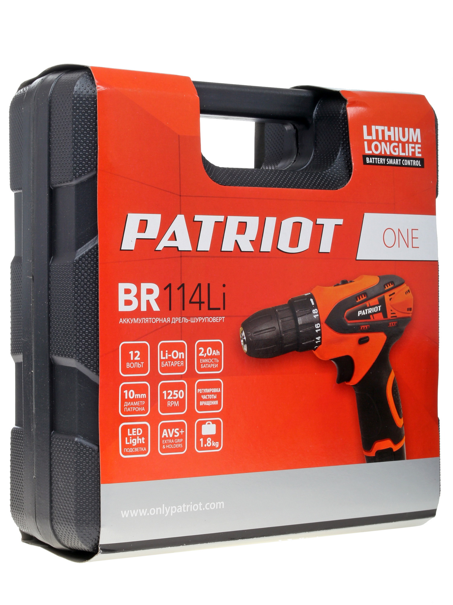 Дрель-шуруповерт Patriot BR 114Li 1117724 STDN-0018600 - Вид №5