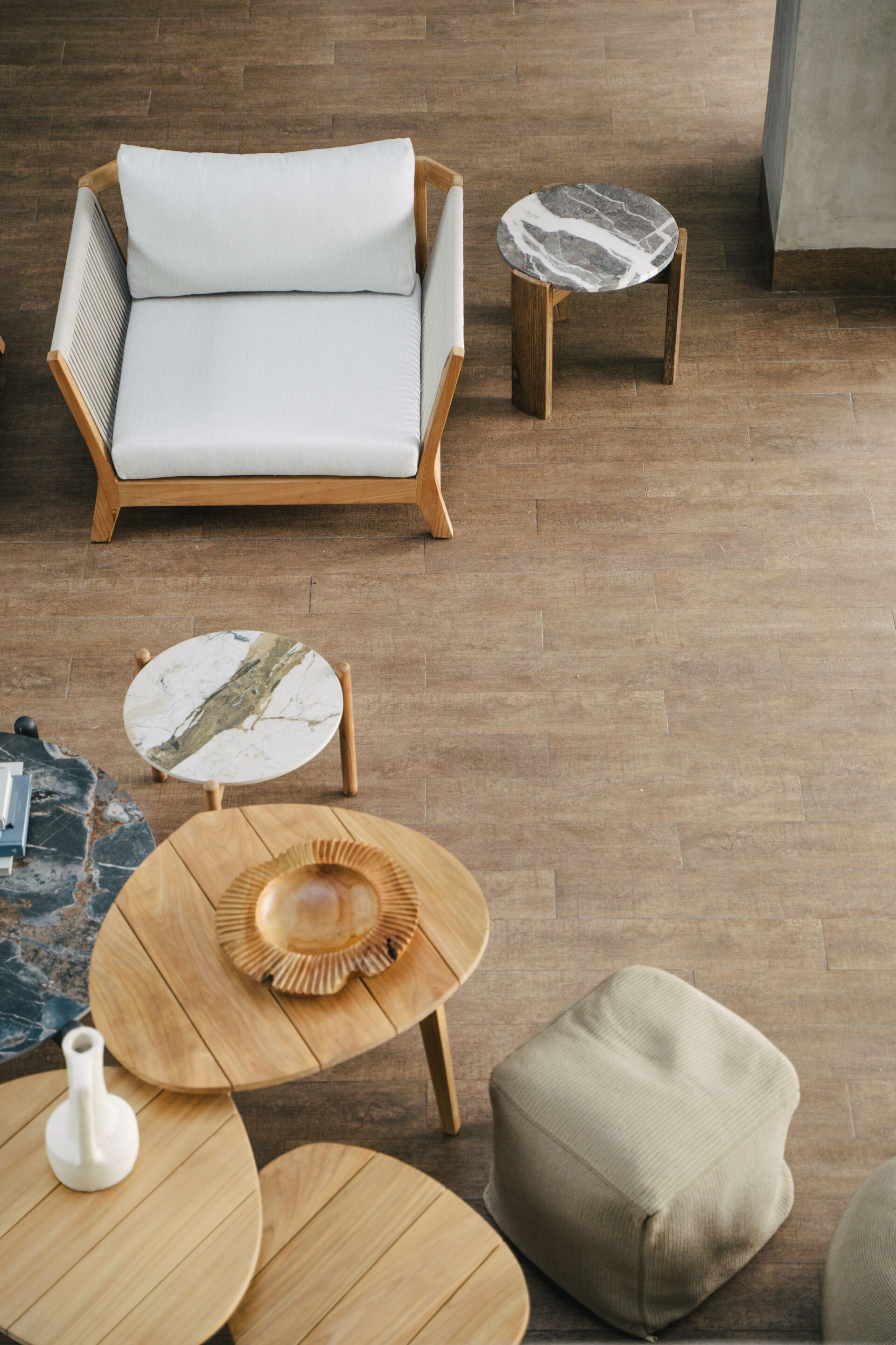 Садовый стол из тикового дерева cbdesign Tria ARCH-00010708 - Вид №5