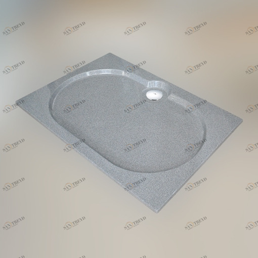 Душевой поддон 120X80X2 СМ Q-СЕРЫЙ GUTEWETTER Shower trays 120X80X2СМQСЕРЫЙ