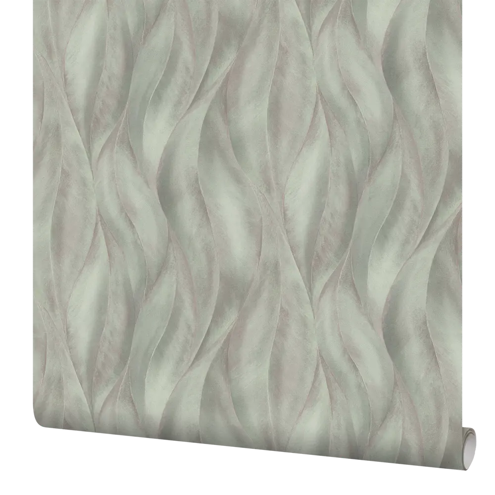 Обои флизелиновые Erismann Fashion for Walls зеленые 1.06 м 12092-18 89107521 STLM-2082719