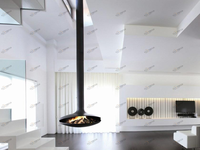 Focus creation Центральный подвесной открытый камин Gyrofocus sun-id-1435164