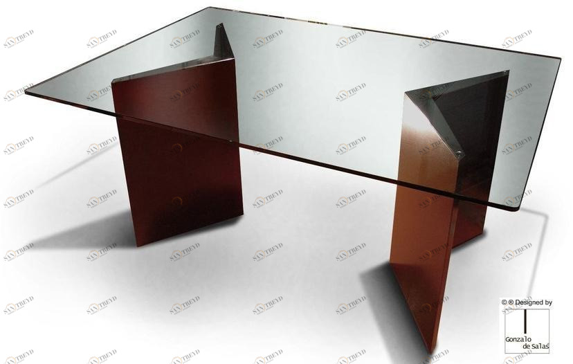 Gonzalo De Salas Обеденный стол из стекла sun-id-1345712