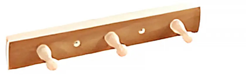 91192547 Вешалка LK ВТ-3 6.50x25x2см Дерево STLM-0983893