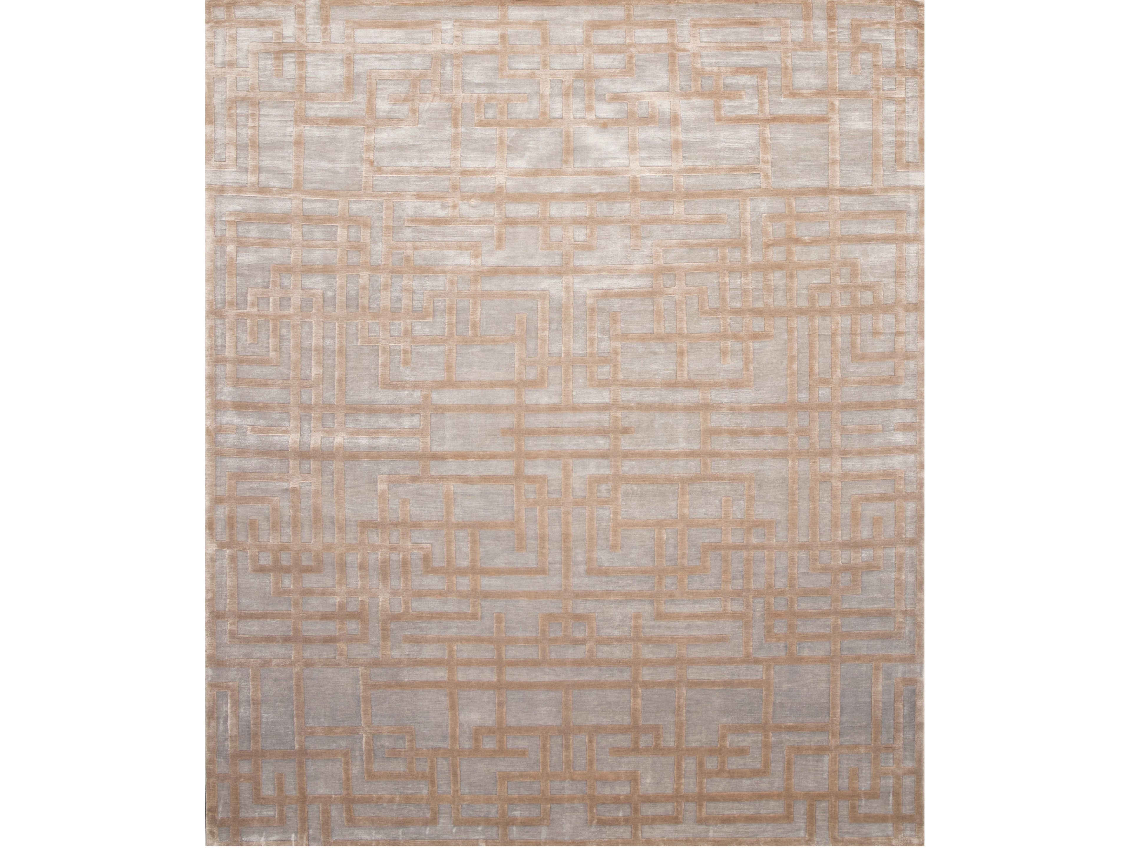 Шелковый прямоугольный ковер ручной работы Edition Bougainville Чарльстон ARCH-00089917