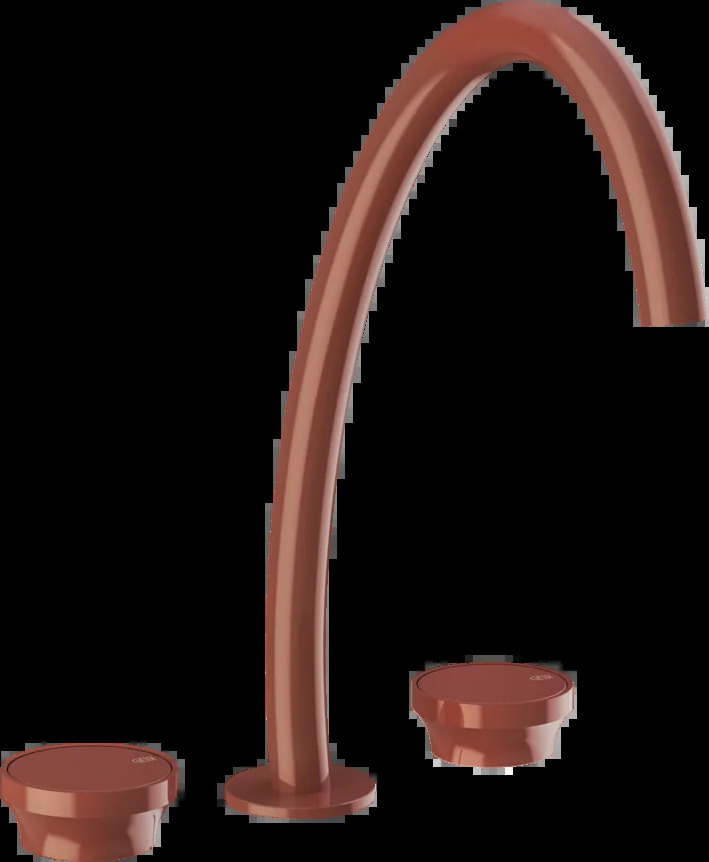 Группа умывальников 66016 278 Gessi Origini ГЛЯНЦЕВЫЙ КОРАЛЛОВЫЙ