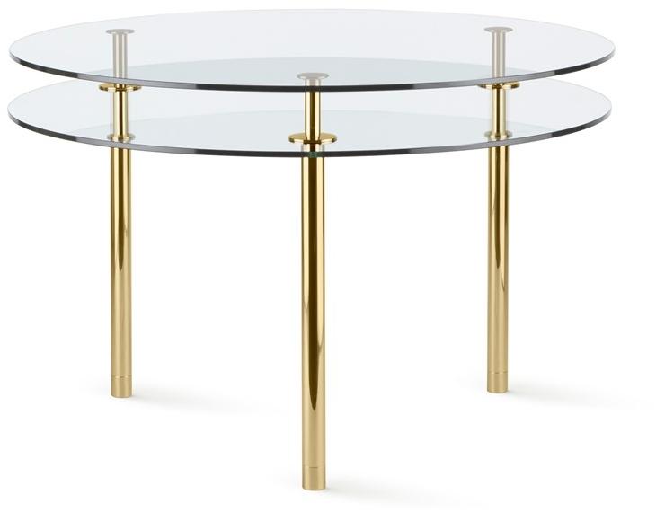 GHIDINI1961 Круглый хрустальный стол Legs sun-id-1495641 - Вид №1