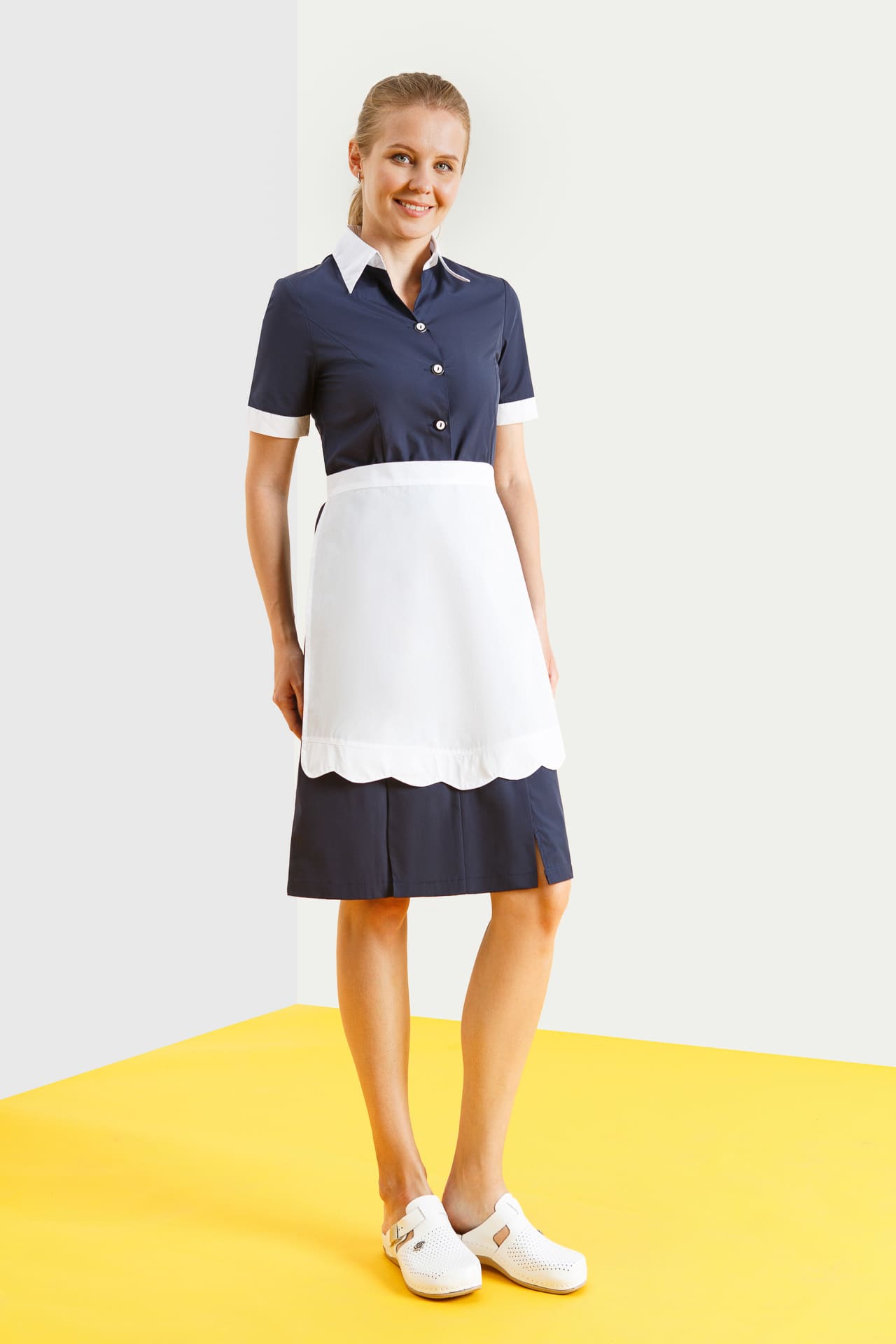 63435 Комплект NAVY (темно-синий) GRACE  Одежда для обслуживающего персонала  размер 52 (XXL)  - Вид №4