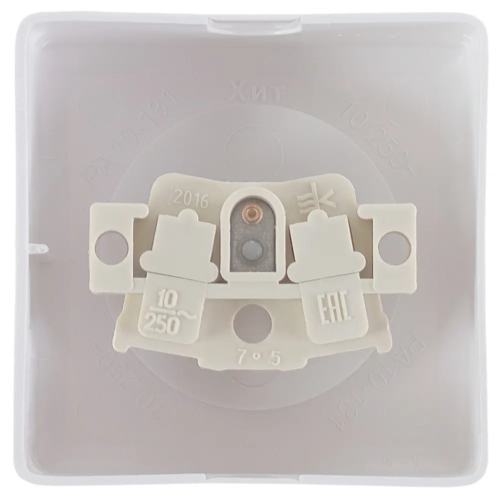 Розетка Schneider Electric Хит без заземления цвет белый 11317433 STLM-2001428 - Вид №2