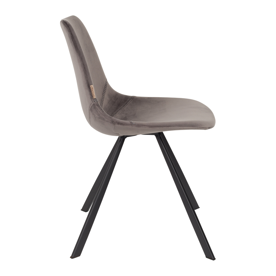 Стул Franky серый Dutchbone 1100369 - Вид №3