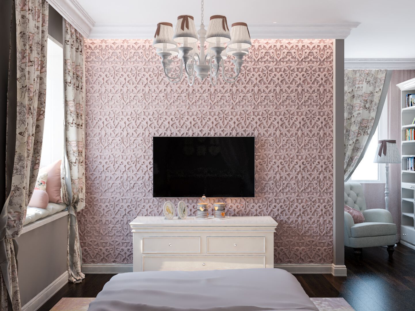 Трехмерное гипсовое покрытие WallDeco C-Classic ARCH-00143441