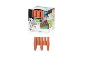 15778744 Заборчик для клумбы 2,7м, 10 штук, терракотовый Palisada IPAL5-R624 Prosperplast