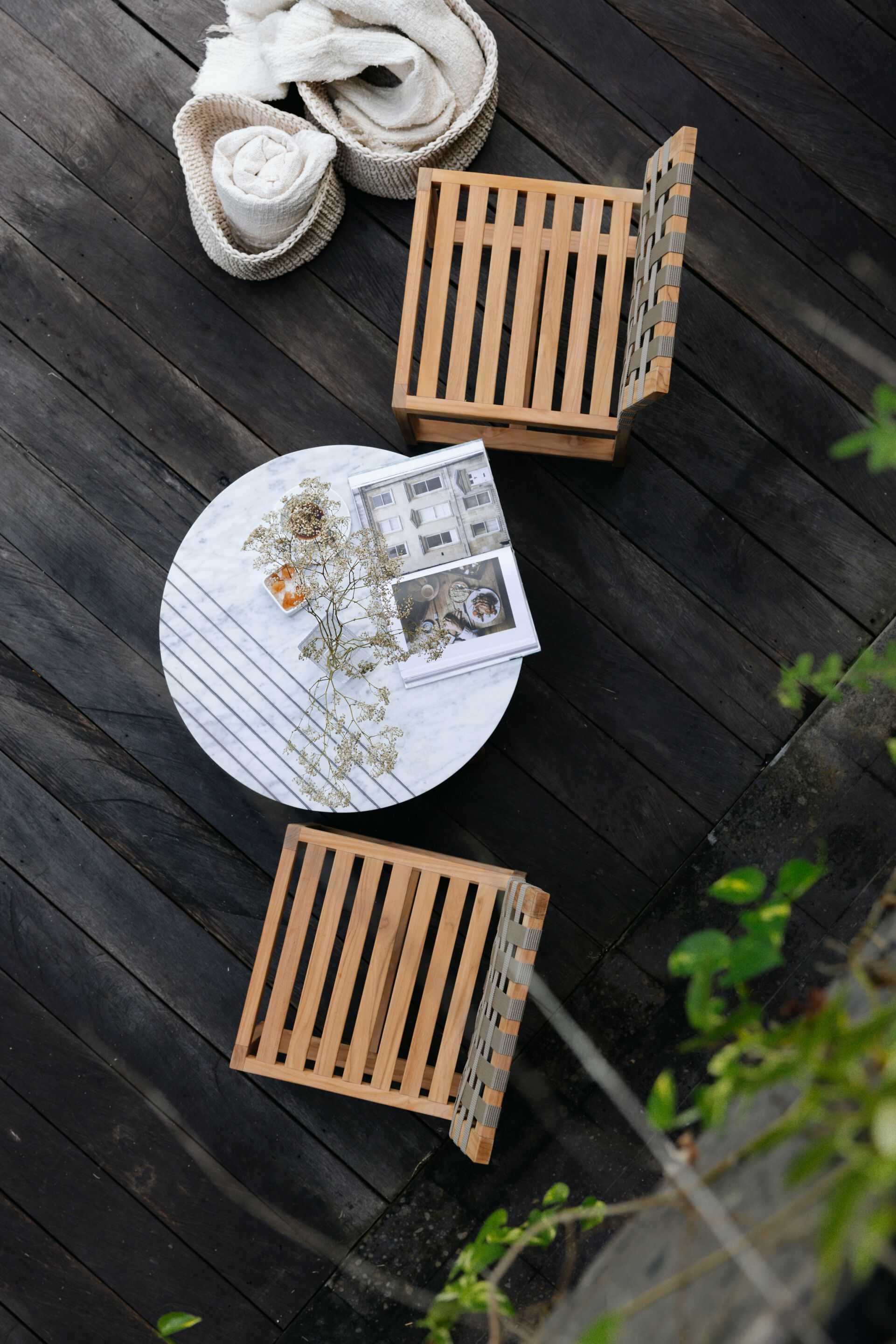 Стул для сада из тикового дерева cbdesign Ocean ARCH-00047248 - Вид №4