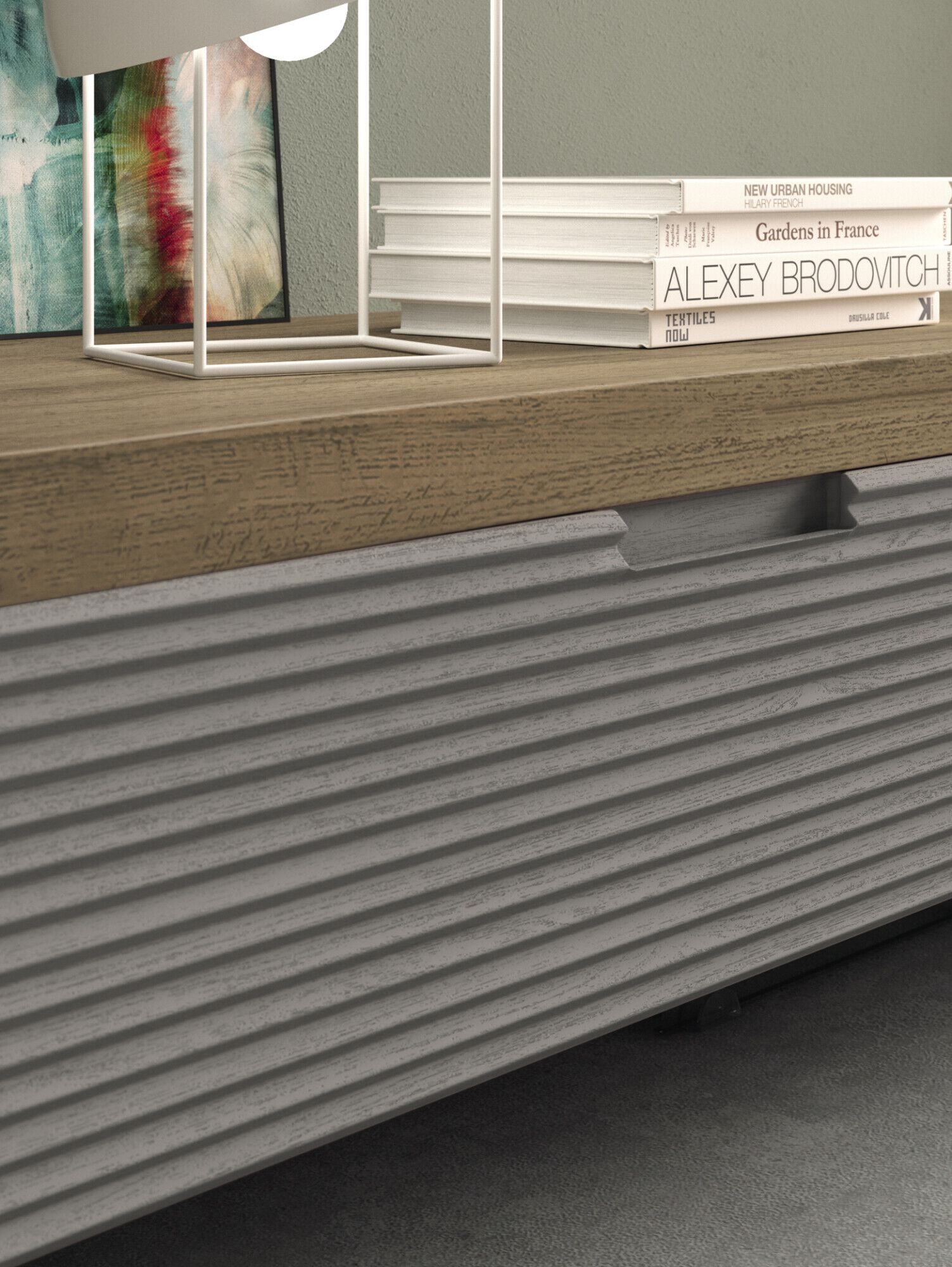 Модульная модульная стена из массива дерева Devina Nais Ноль.16 ARCH-00065357 - Вид №18