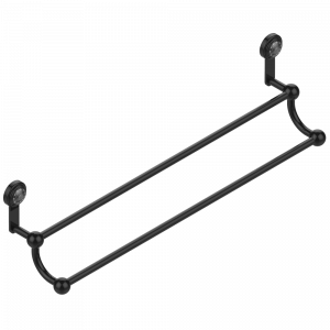 A41-516 Полотенцедержатель - 2 фиксированные рейки 70 cм, диаметр : 16 мм Thg-paris Dahlia Покрытие PVD бронза
