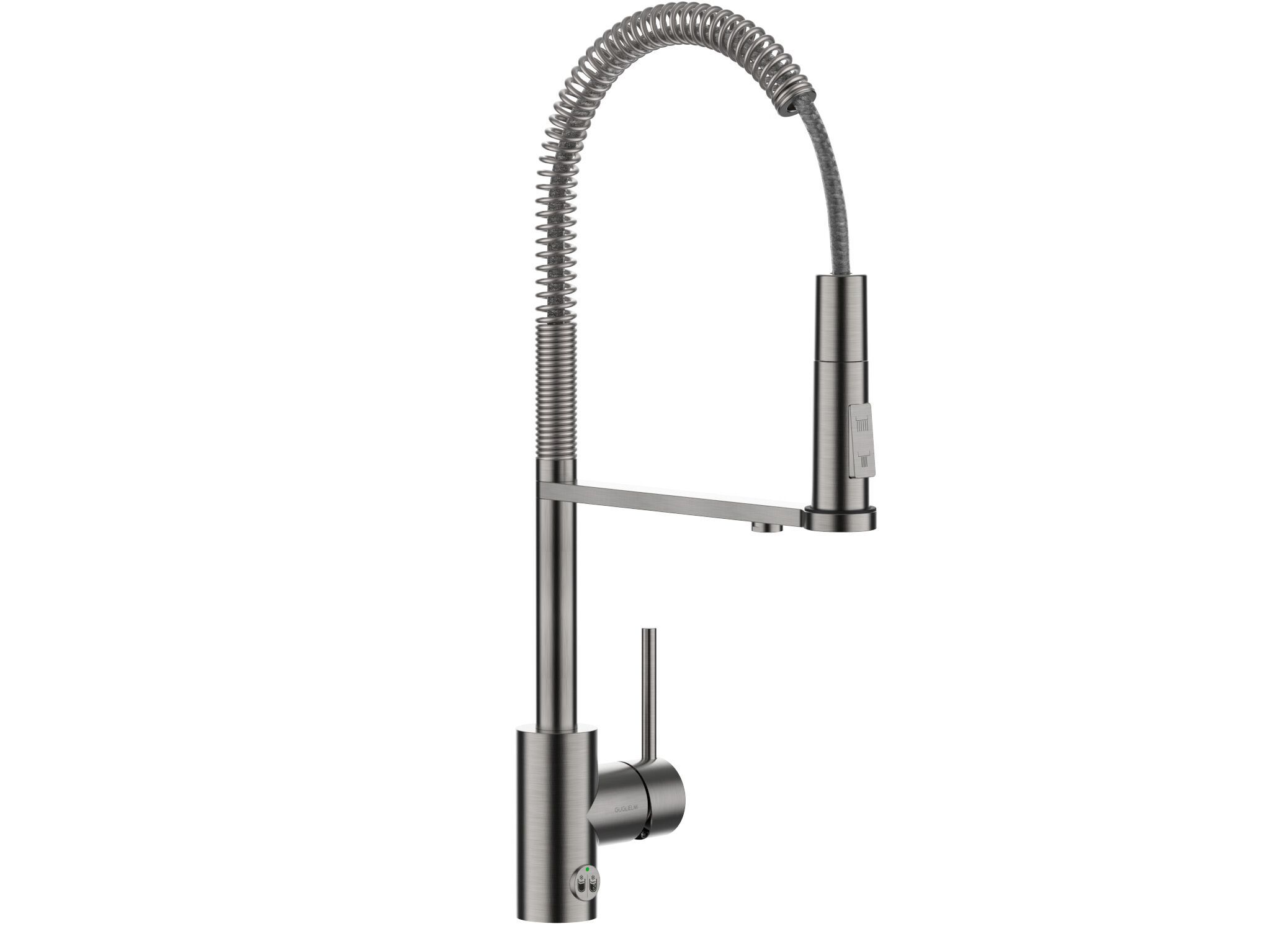 Однорычажный смеситель для кухни с выдвижным ручным душем GUGLIELMI RUBINETTERIE Pura ARCH-00107183 - Вид №2