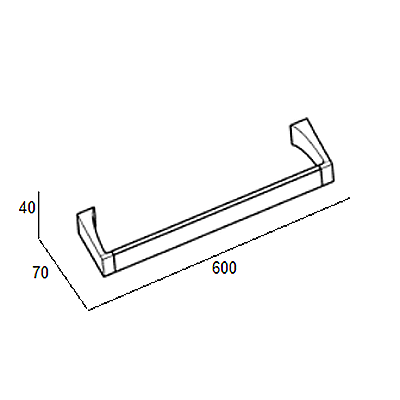 Комплект мебели для ванной DT7 Falper Shape - Вид №1