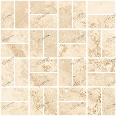 Мозаика K-4003/SR/m12 Shakespeare LIGHT BEIGE 24.5х24,5 Kerranova sun-id-329074