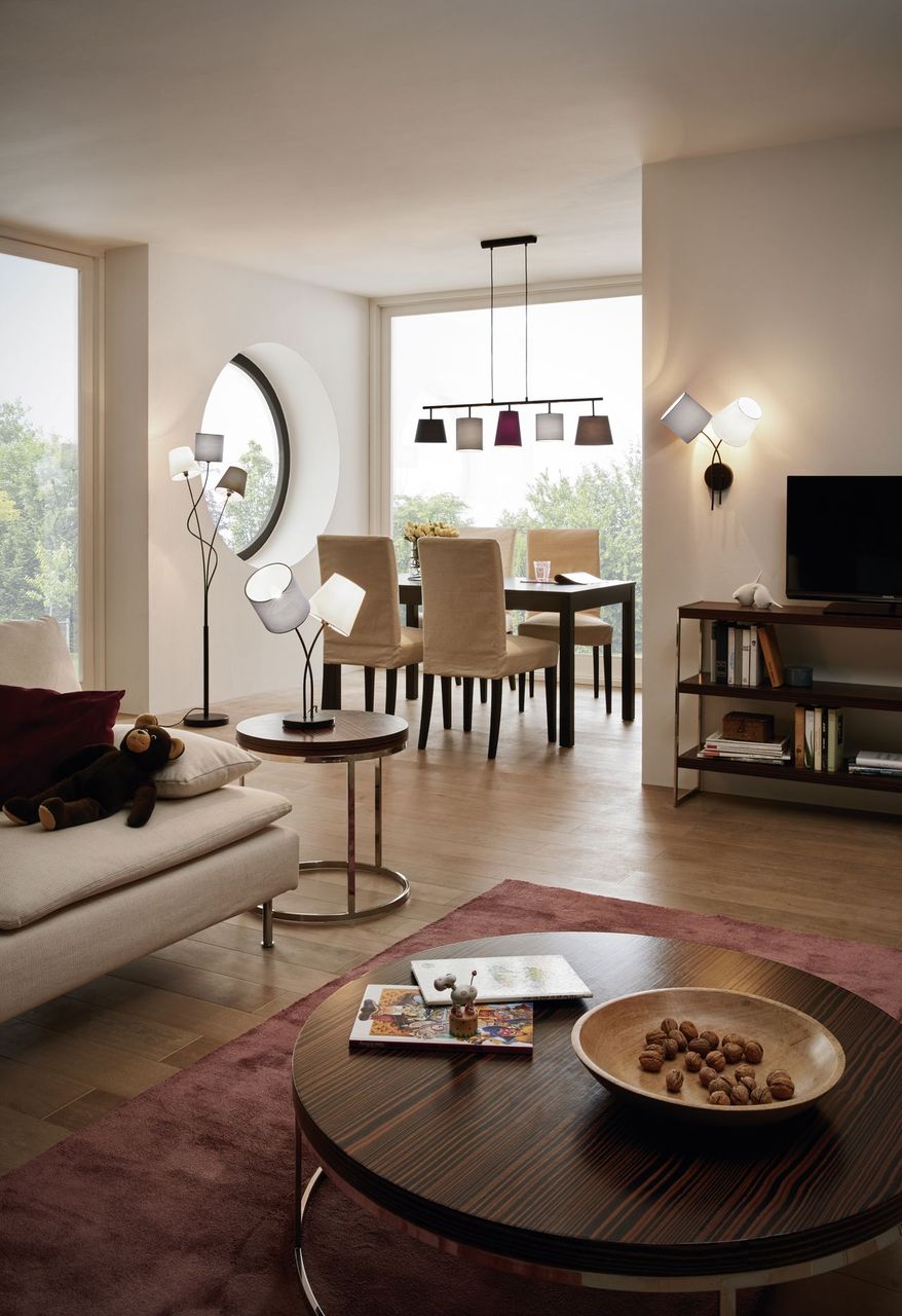 Подвесная люстра Eglo Almeida 95191 EGLO ДИЗАЙНЕРСКИЕ, ALMEIDA 056979 Черный  - Вид №1