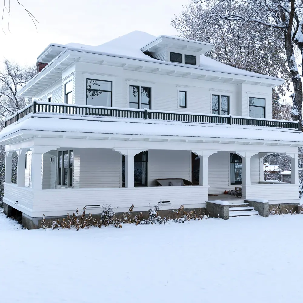 Фасадная краска Luxens матовая белая для наружных и внутренних работ 9 л 17120324 STLM-0007537 - Вид №4