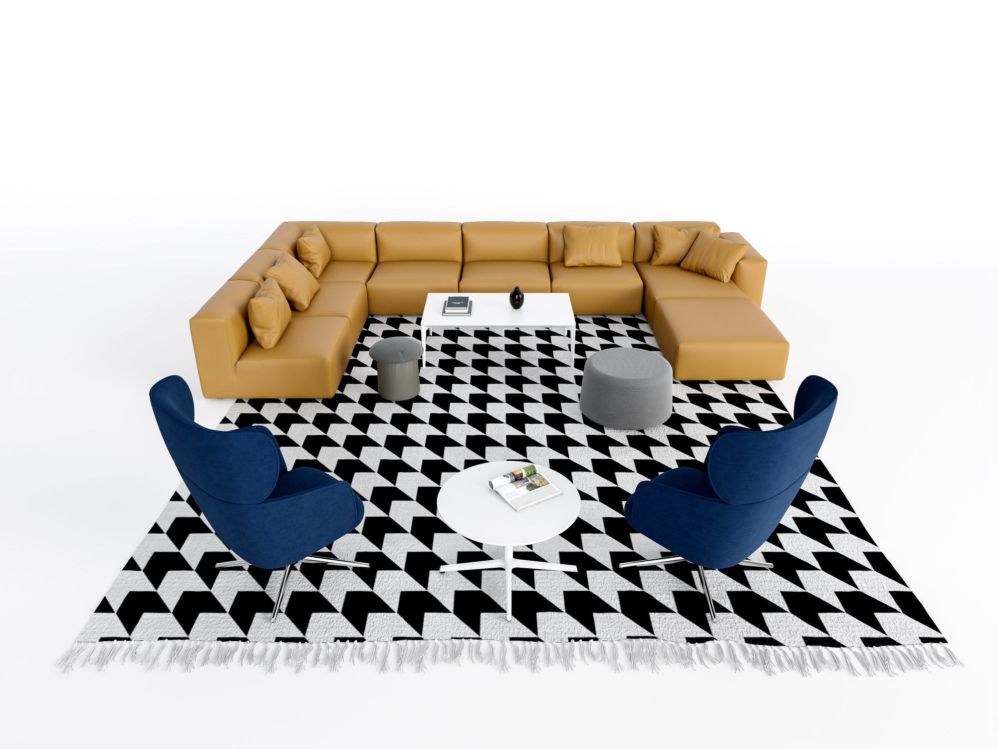 Ткань диван Grado Design Fatty ARCH-00070900 - Вид №9