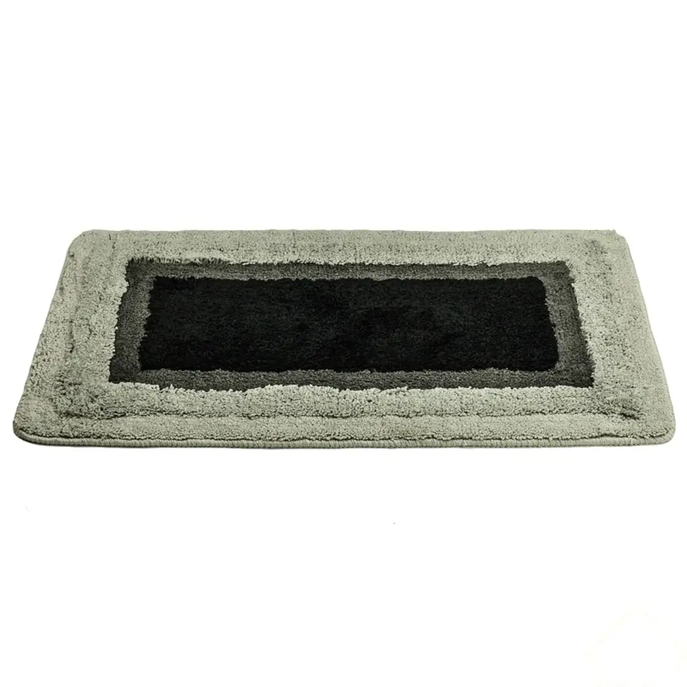Коврик для ванной комнаты Belorr серый, 50х80 см WESS Без серии STLM-2204038