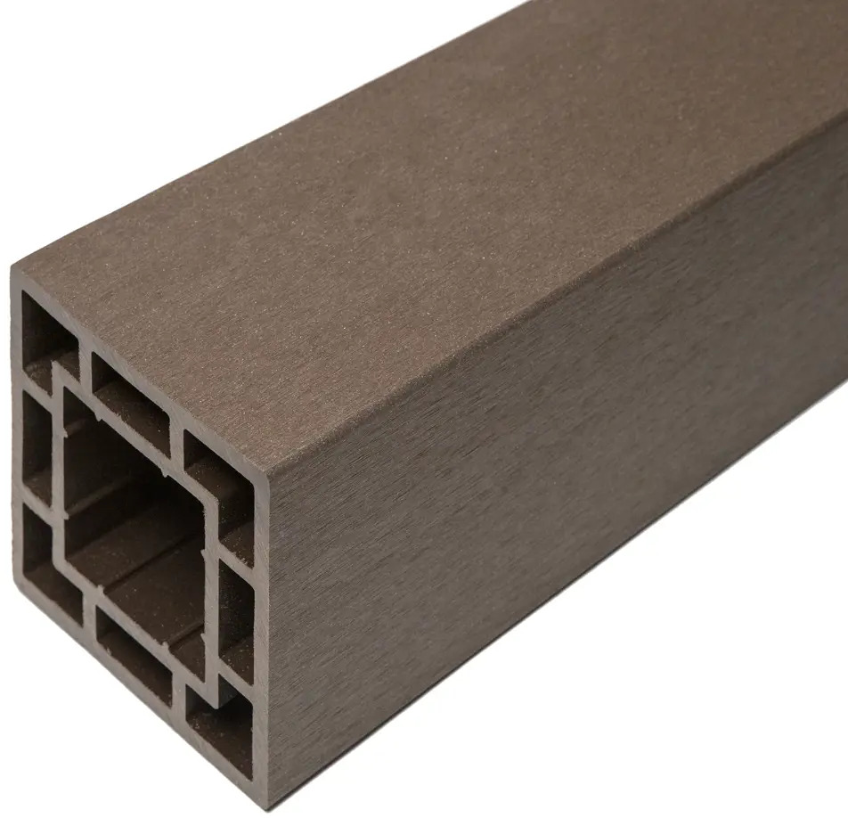 84910037 Опорный столб ДПК СМ Decking цвет Мербау 120x120x3000 мм STLM-0057093
