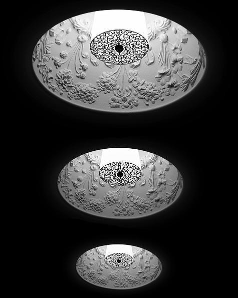 Flos Встраиваемый потолочный светильник из гипса прямого света Home collection - muro+soffitto sun-id-1493746 - Вид №7