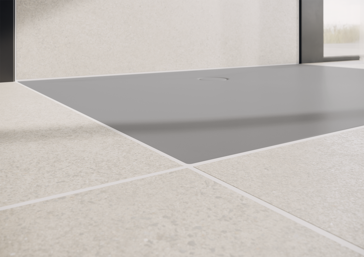 Душевой поддон KALDEWEI Сталь эмалированная 1600-1 445 теплый серый 10 1600-1445 - Вид №9