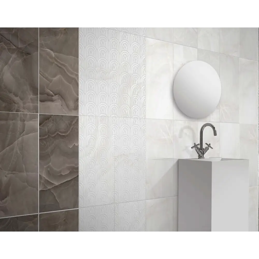 Вставка настенная Axima Комо D1 25x50 см глянцевая цвет арки STLM-2035713 - Вид №3