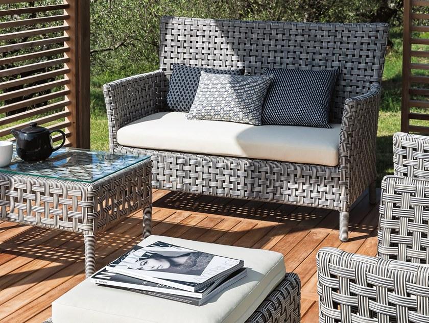 Il Giardino di Legno 2-местный садовый диван из синтетического волокна Argali 4216 - Вид №1
