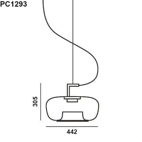 Выдувное стекло светодиодный подвесной светильник BROKIS Double ARCH-00141855 - Вид №15