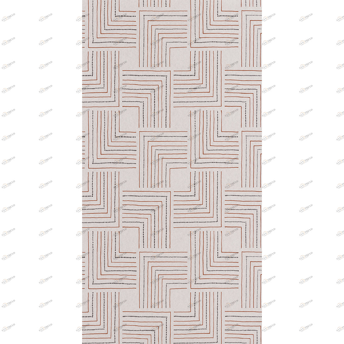 Рулон обоев NANGARA NANG84390534. Основа нетканый материал Casadeco