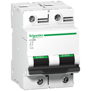 A9N18344 Автоматический выключатель Acti9 2P 63А (B) 10кА Schneider Electric Acti 9