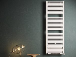 Полотенцесушитель из углеродистой стали с двойной подачей