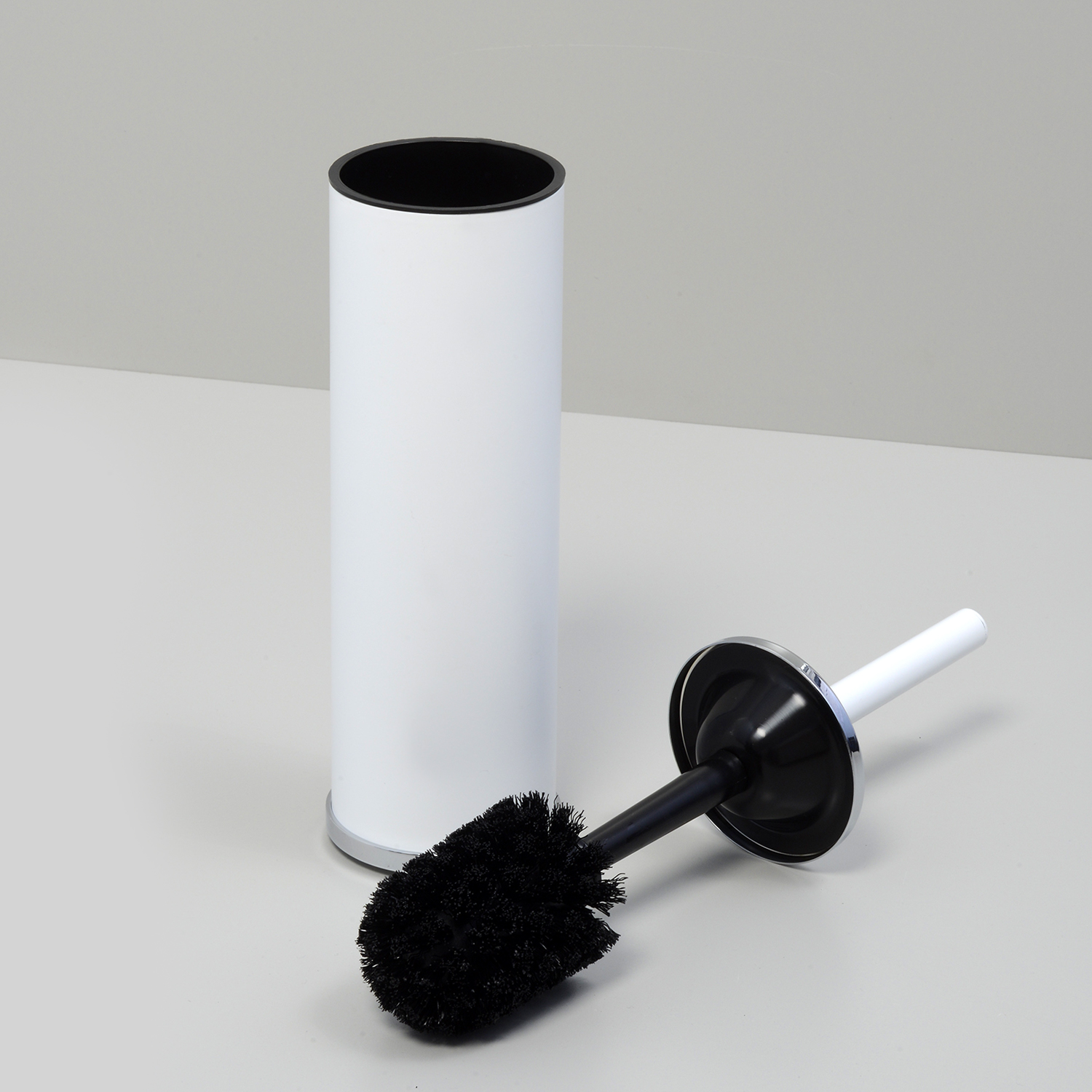 K-1027WHITE Щетка для унитаза напольная WasserKRAFT  - Вид №1