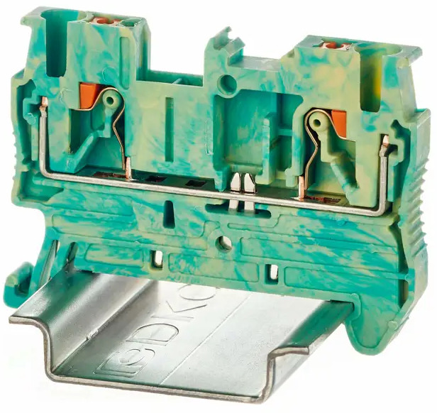 91583616 Клемма заземления DKC Nuputuk VPR-2.5-PE-YG 2.5 мм 140 шт. STLM-0841912