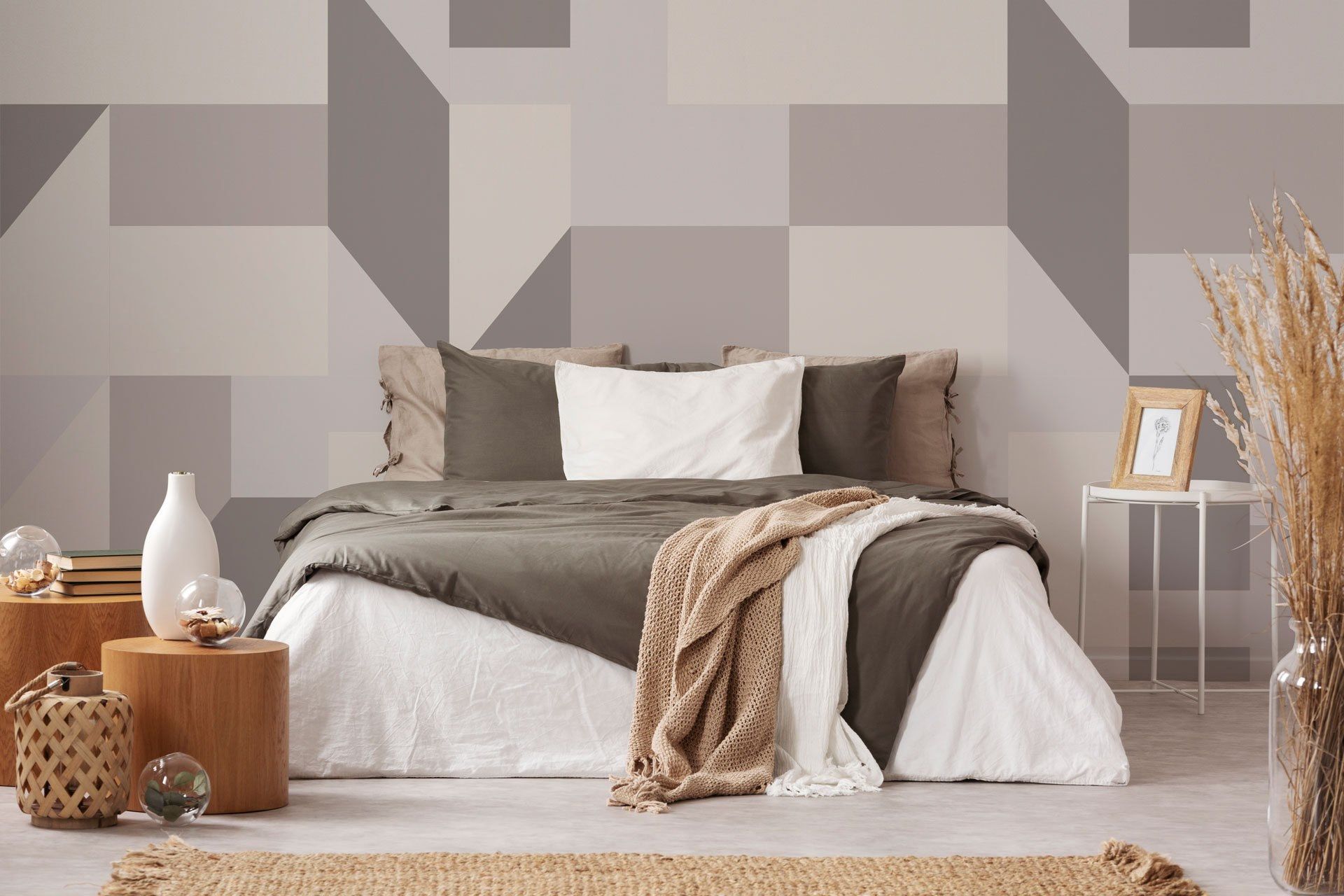 Геометрические панорамные обои Rimura 2020 ARCH-00069846 - Вид №1