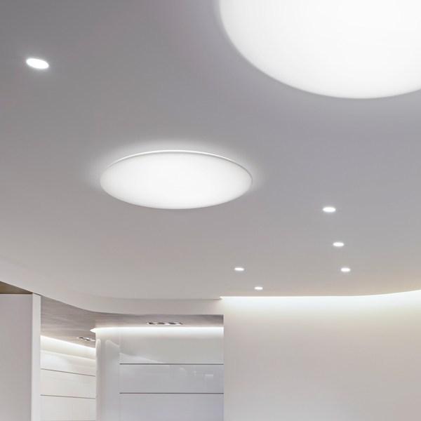 Flos Люминесцентный потолочный светильник непрямого света Architectural collection - muro+soffitto sun-id-1498313 - Вид №4