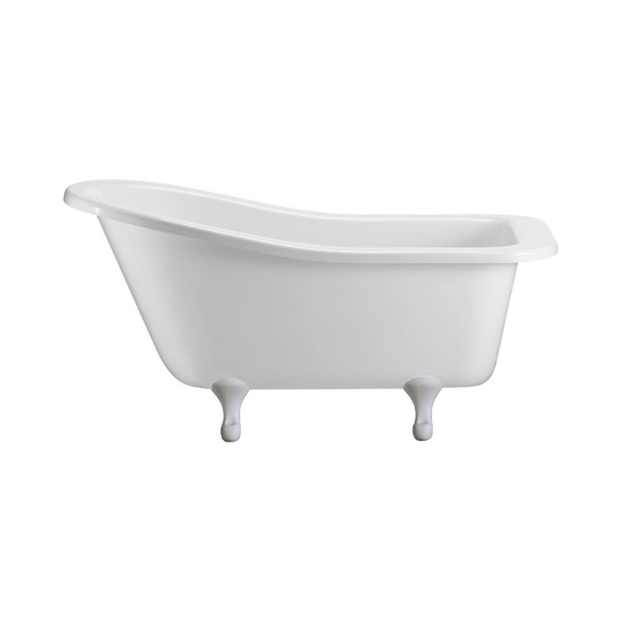 Burlington Бакингемские тапочки для ванн со стандартными ножками с ножками Period в Chrome E6 E9 CHR  - Вид №2